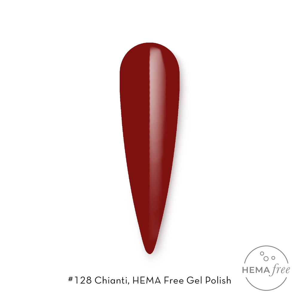 HEMA Free Gel Polish | Fortify by Fuzion | Chianti Colour #128