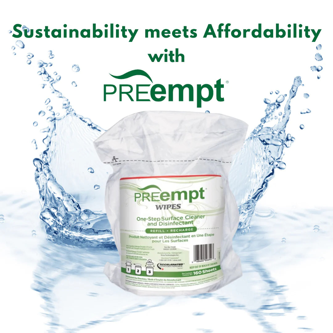 
                  
                    PREempt Disinfectant Wipes - One Step Surface Cleaner
                  
                