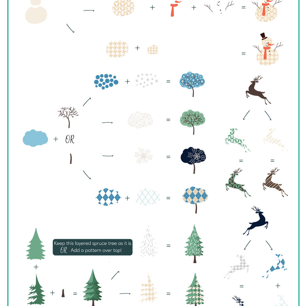 
                  
                    CjS-324 - Patterned Winter | Clear Jelly Stamping Plate
                  
                