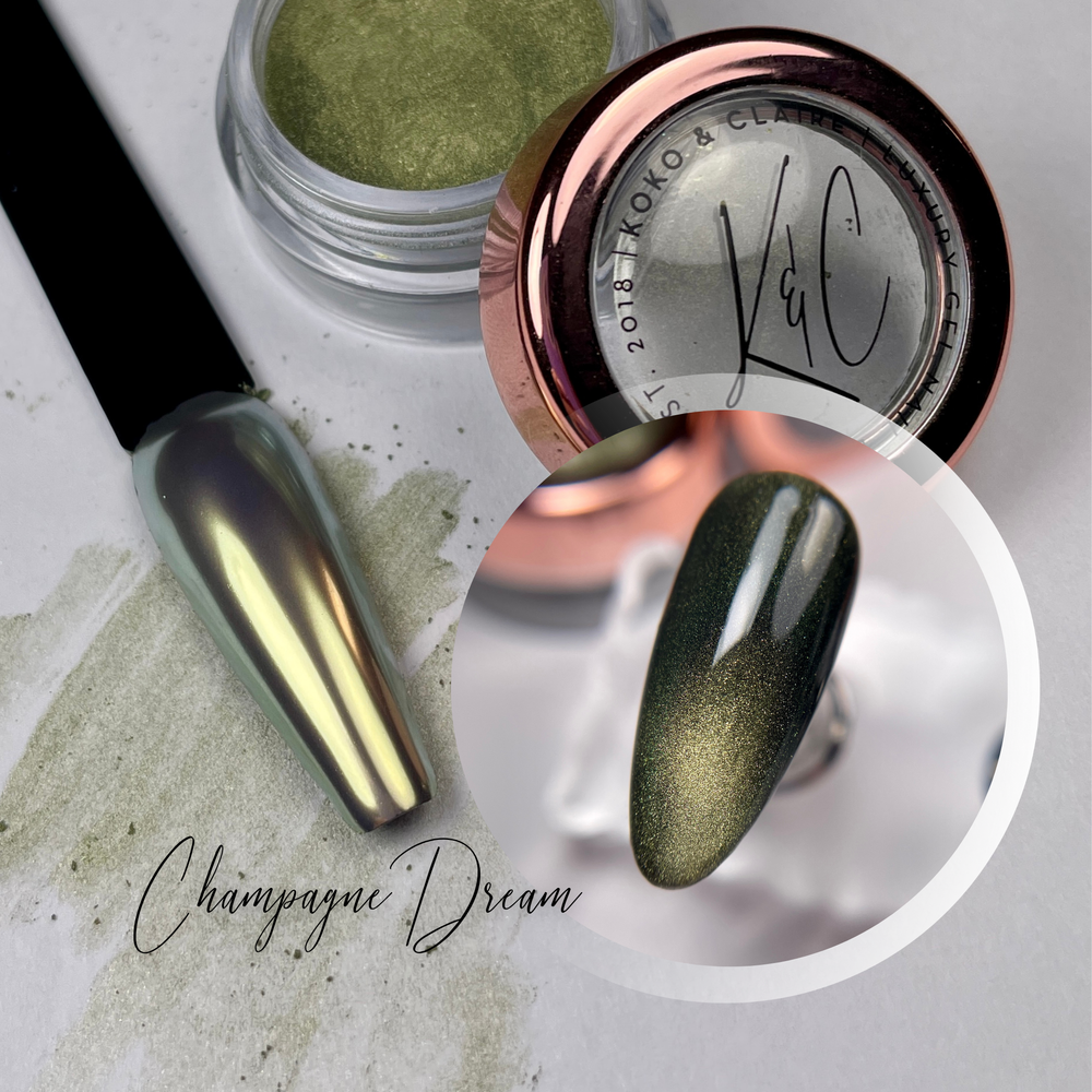 
                  
                    Champagne Dream - Chrome & Magnetic Pigment  | Koko & Claire
                  
                