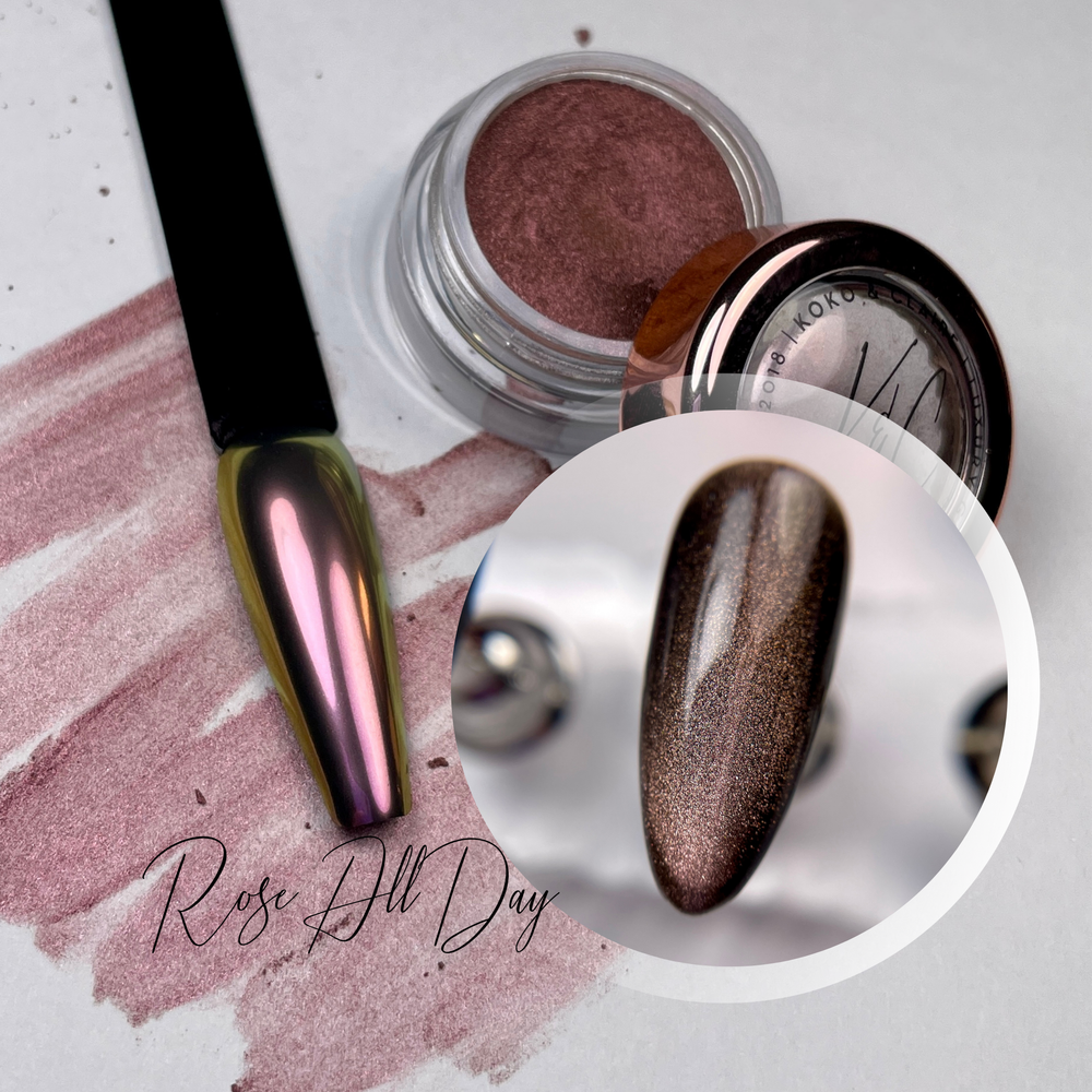 
                  
                    Rosé All Day - Chrome & Magnetic Pigment  | Koko & Claire
                  
                