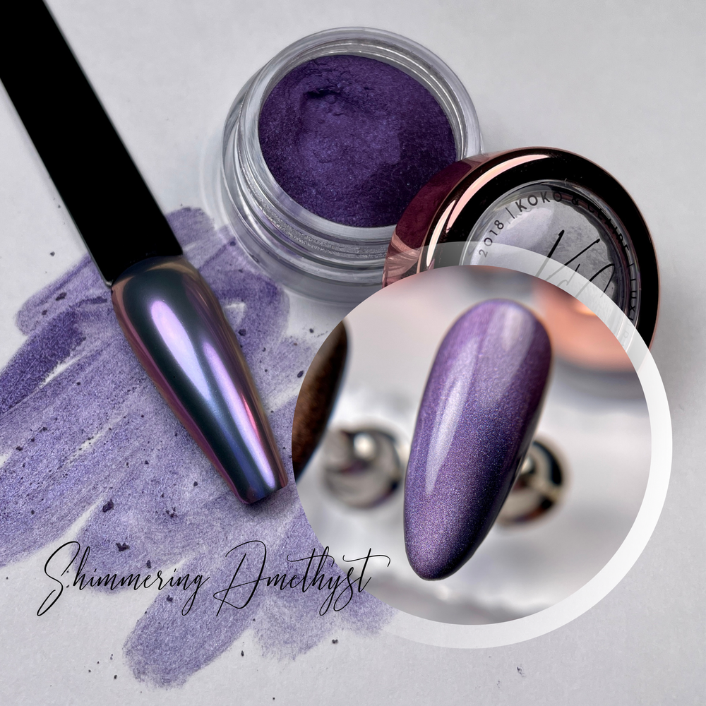
                  
                    Shimmering Amethyst - Chrome & Magnetic Pigment  | Koko & Claire
                  
                