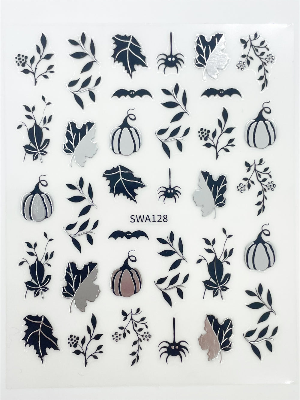 Gold and Silver Pumpkin Decals | Lula Beauty