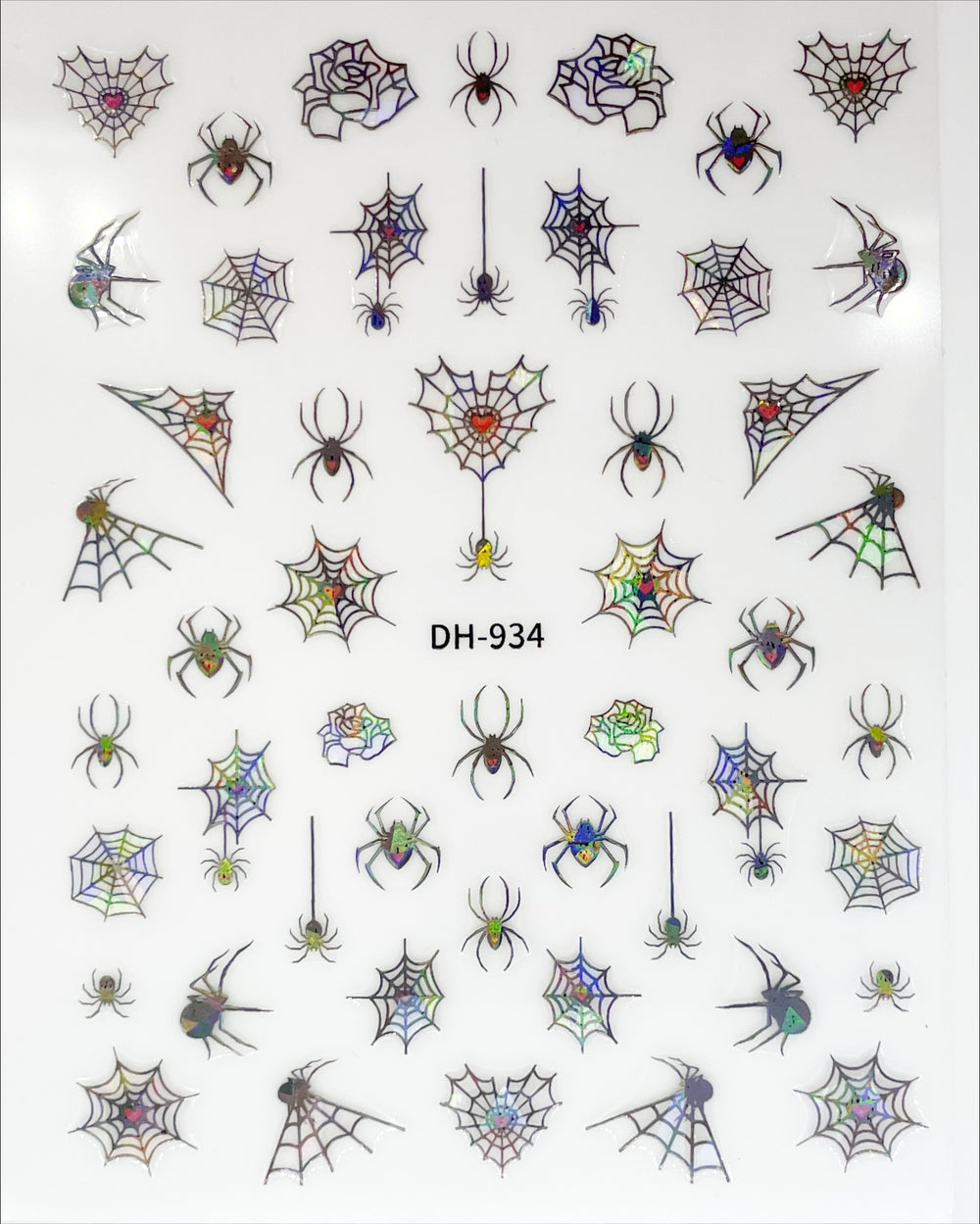 Holo Cobwebs Decals | Lula Beauty