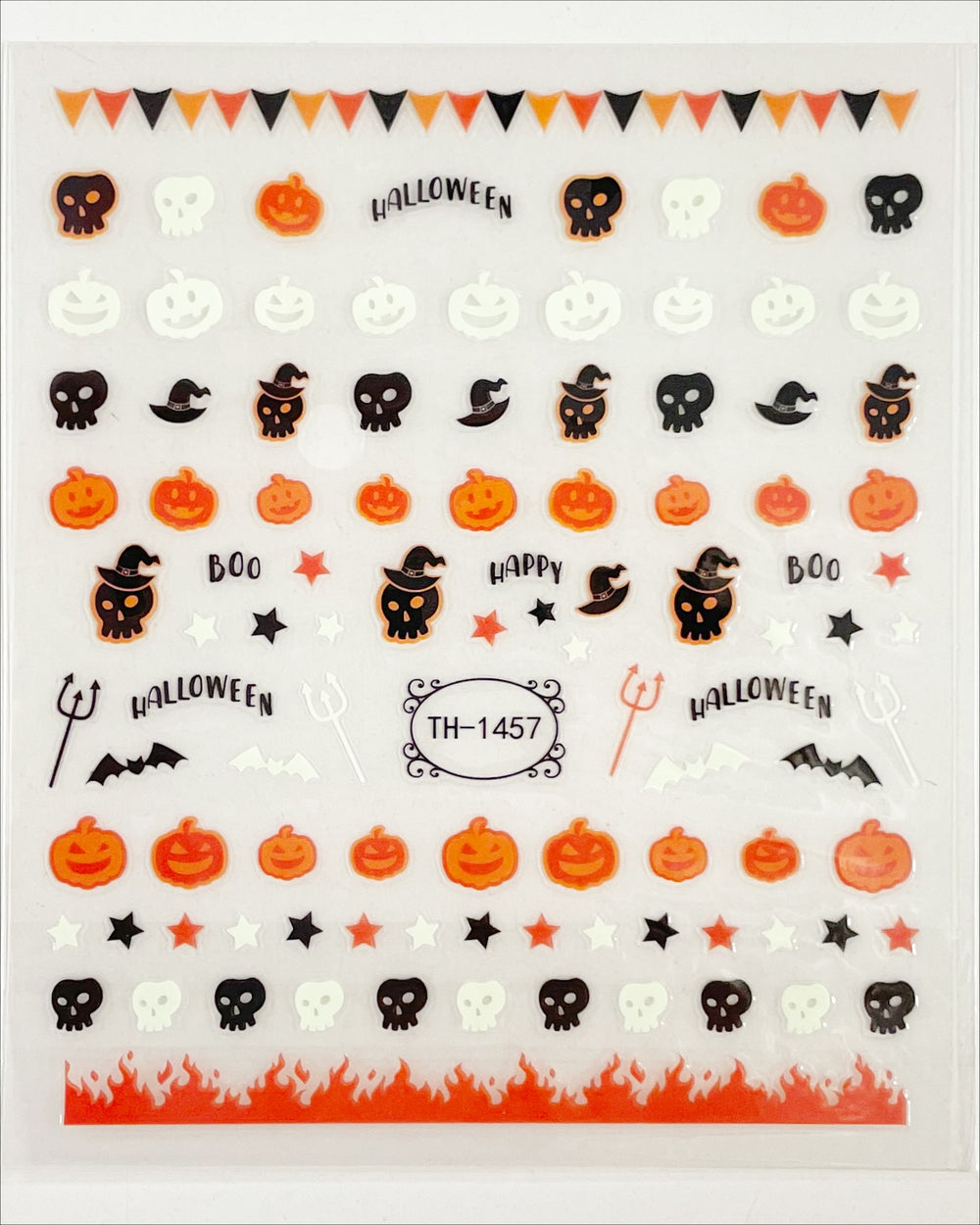Smiley Pumpkins GITD  Decals | Lula Beauty