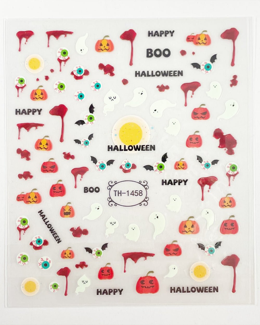 Happy Halloween GITD  Decals | Lula Beauty