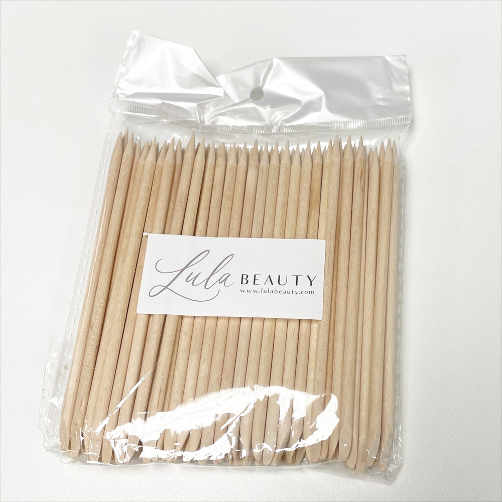 100 pk Cuticle Stick - Lula Beauty