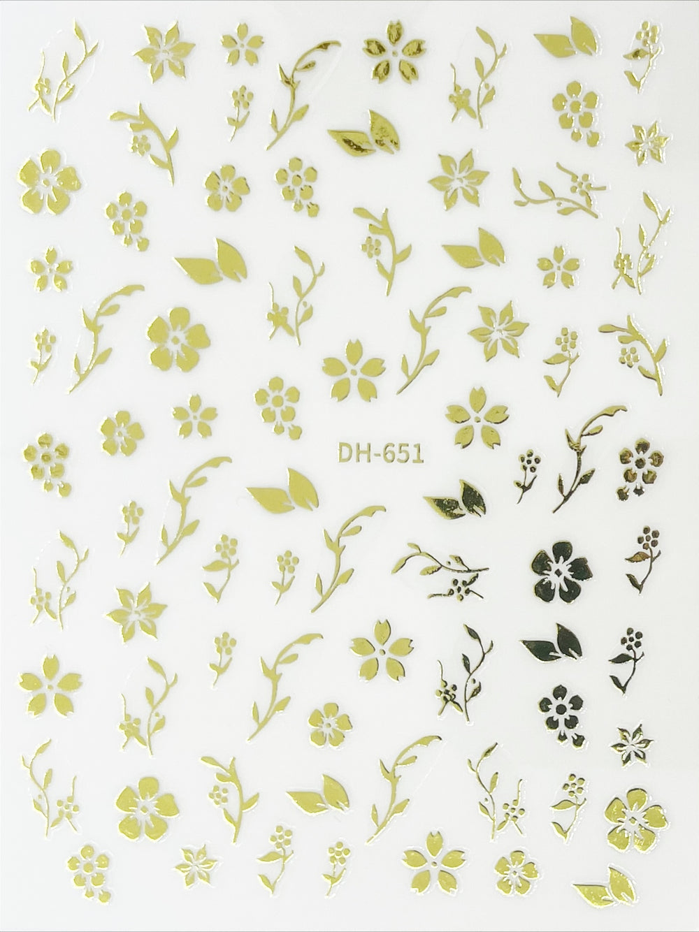 Gold Blossoms Decal | Lula Beauty )