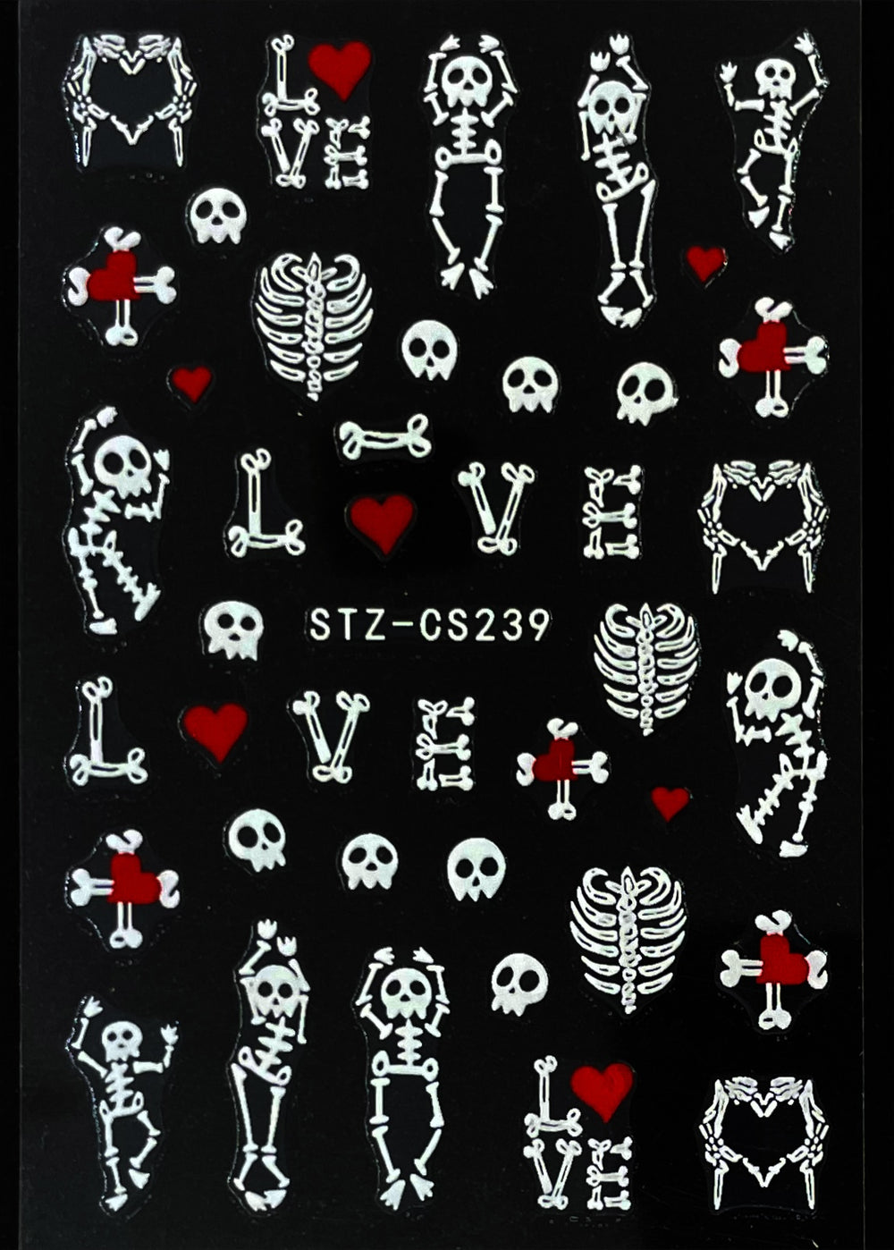 Dancing Skeletons  Decal | Lula Beauty