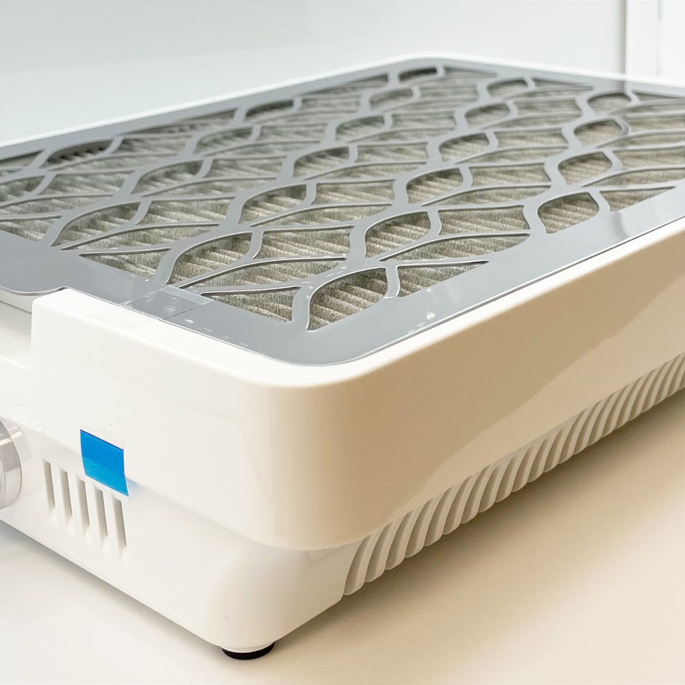 
                  
                    Hurricane - Table Top Nail Dust Collector - White
                  
                