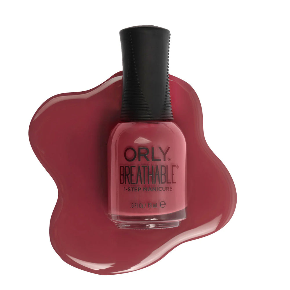We Flannel-ly Made It | Orly Breathable 1-Step Manicure