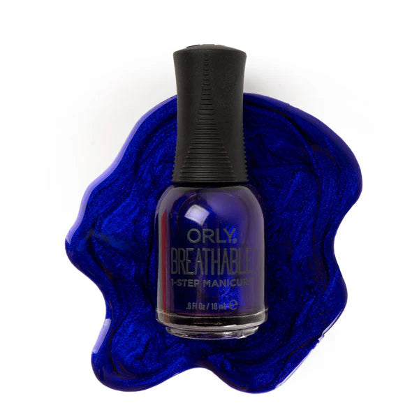 You’re On Sapphire | Orly Breathable 1-Step Manicure