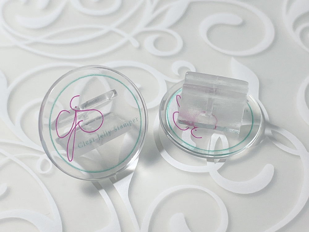 CjS Scraper Clip Holder (2PK)  | Clear Jelly Stamper