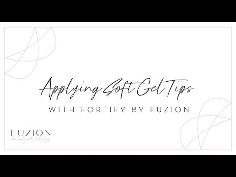 Soft Gel Tips | Coffin Active Clear - 600pk | Fuzion Gel