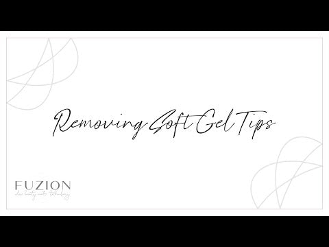 Soft Gel Tips | Square Short Clear - 600pk | Fuzion Gel