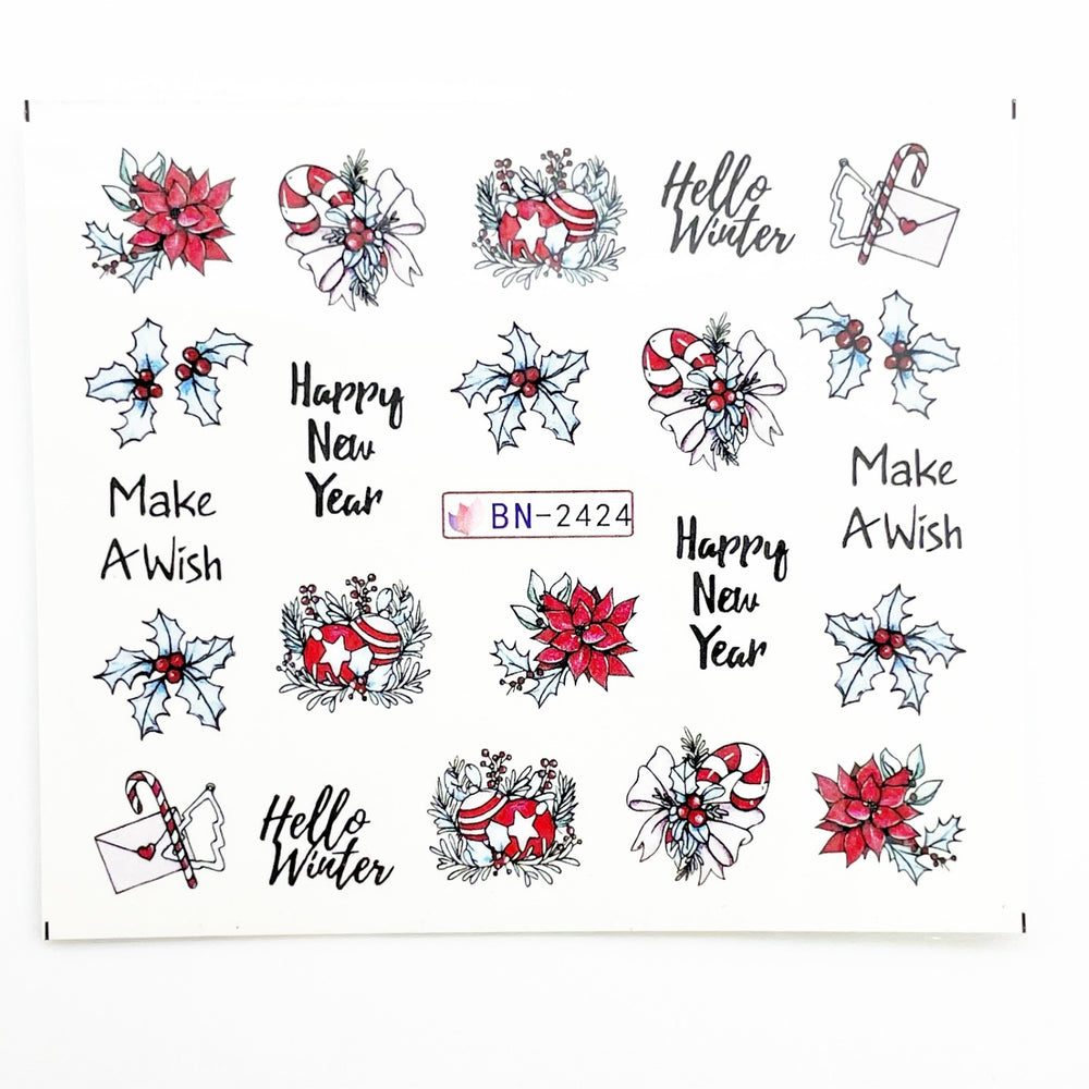 
                  
                    Winter Festivities Waterslide Decals | Lula Beauty
                  
                