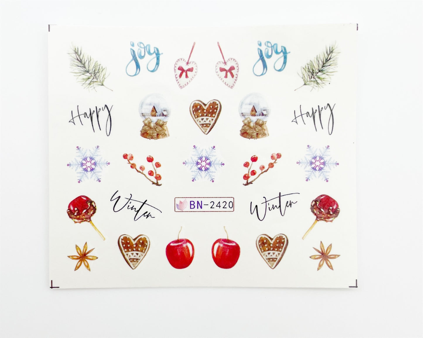 
                  
                    Winter Festivities Waterslide Decals | Lula Beauty
                  
                