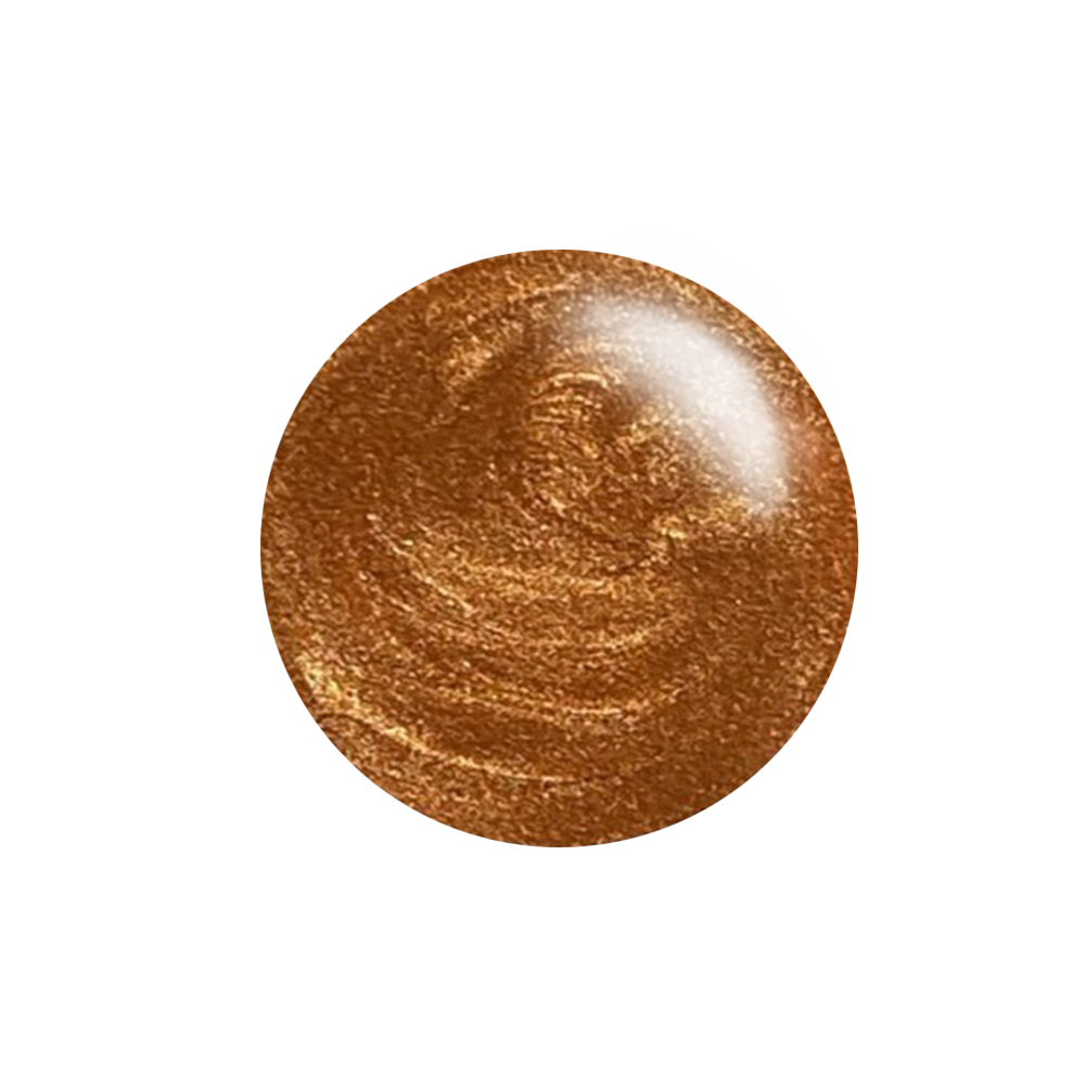 #196 Shimmery Bronze - Clear Jelly Stamping Polish