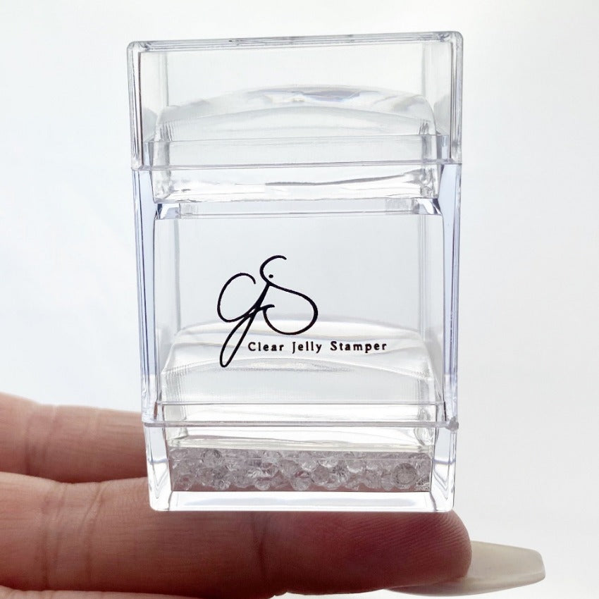 Bling Stamper - Cubed | Clear Jelly Stamper