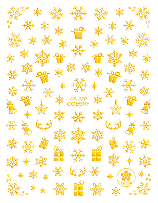 
                  
                    It's a Silver & Gold Christmas | Self Adhesive Decals 7 Designs
                  
                