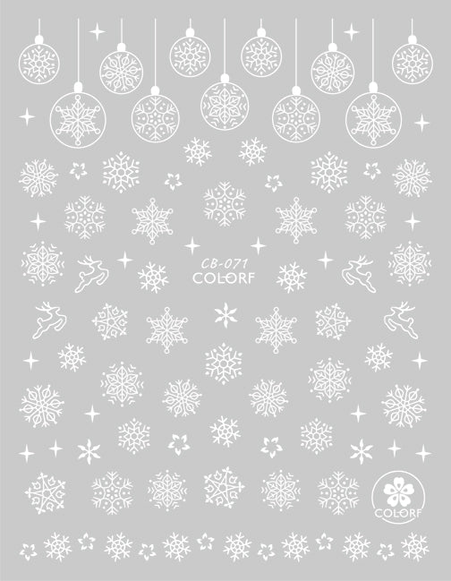 
                  
                    Holiday in White Collection | Self Adhesive Decals 5 Designs
                  
                