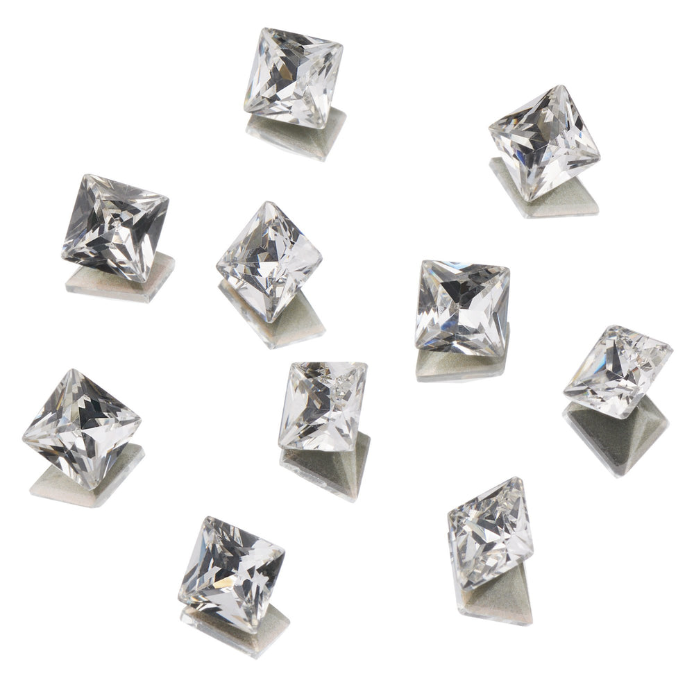 
                  
                    Clear as Mud Crystal Rhinestones ~ Square Assorted Sizes & Colours 10pk | Ugly Duckling
                  
                