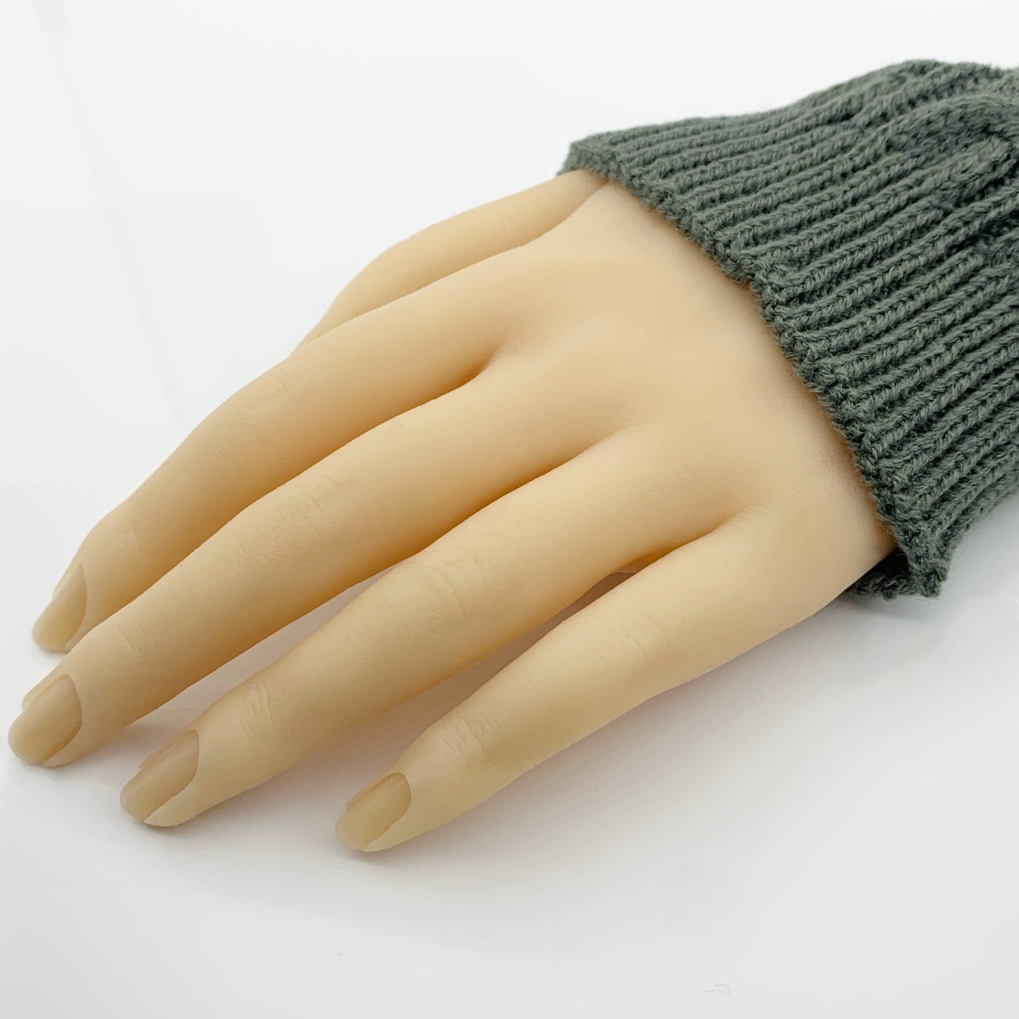 
                  
                    Cuffs - Knitted with Lace Trim
                  
                