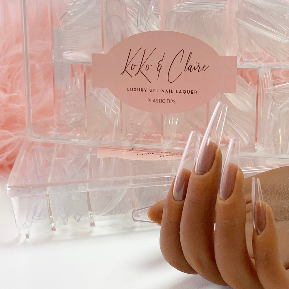 
                  
                    Clear Full Coverage Tips Box (for Display Hand)~ Koko & Claire
                  
                