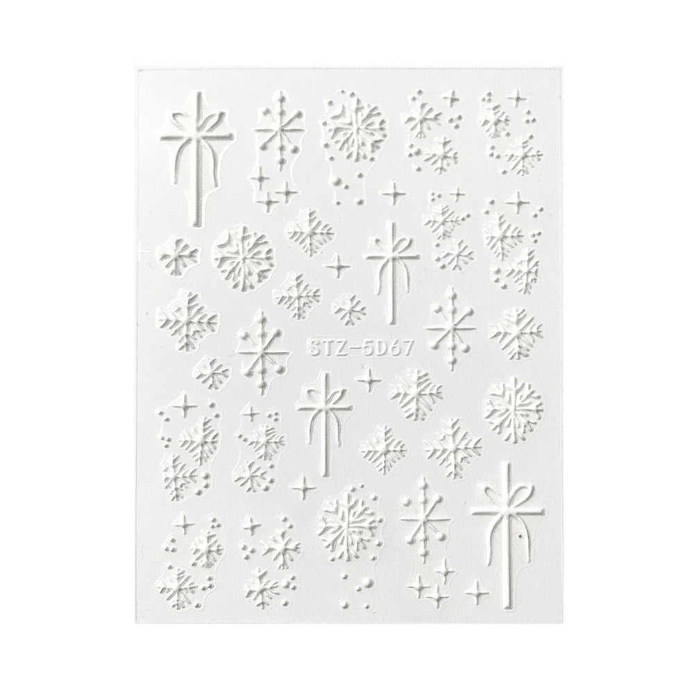 Snowflakes Snowflakes Everywhere! ~ Self Adhesive Decals | Lula Beauty