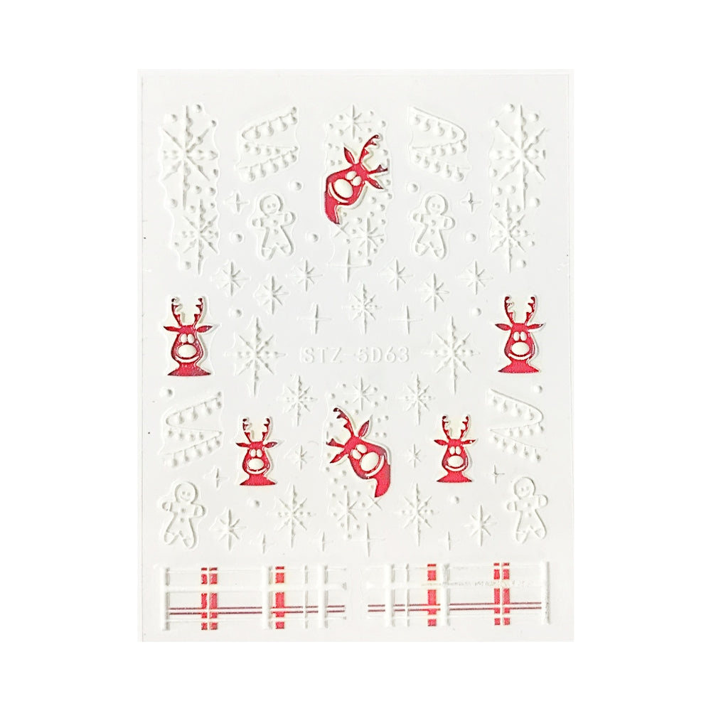 
                  
                    White Christmas with a Splash of Colour! ~ Self Adhesive Decals | Lula Beauty
                  
                