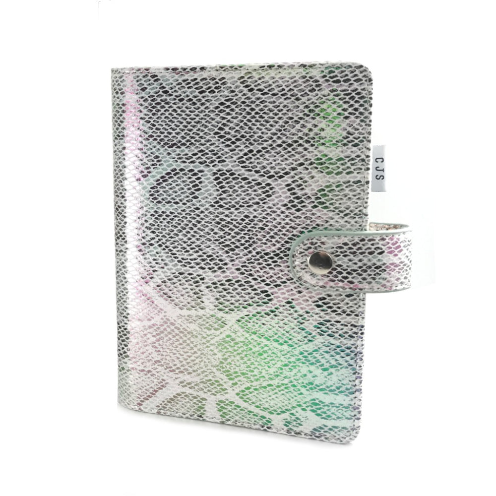 
                  
                    Stamping Plate Storage Binders in Snakeskin and Plaid - Large (14x9) - | Clear Jelly Stamper
                  
                