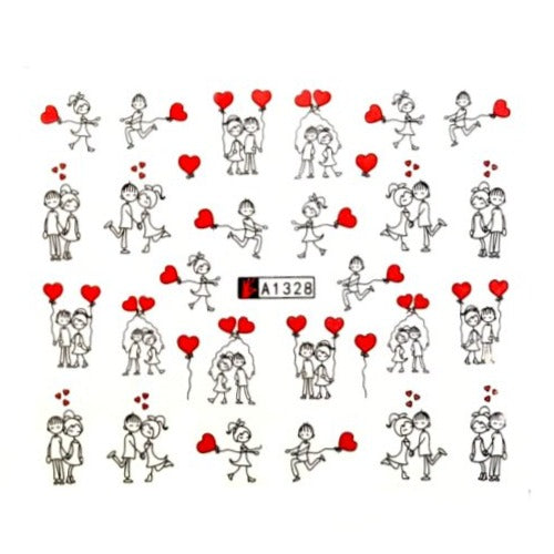 
                  
                    Valentine's Waterslide Decals | Hearts, balloons, messages and more!
                  
                