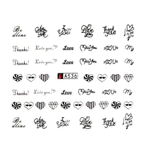 
                  
                    Valentine's Waterslide Decals | Hearts, balloons, messages and more!
                  
                