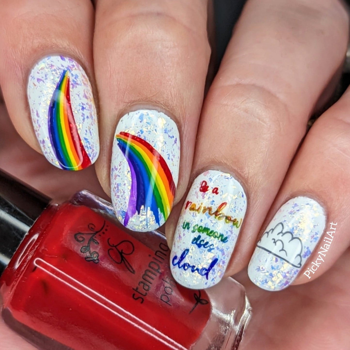 
                  
                    CJS-296 - Chasing Rainbows | Clear Jelly Stamping Plate
                  
                