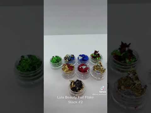 
                  
                    Load and play video in Gallery viewer, LULA BEAUTY FOIL FLAKES SET #2
                  
                