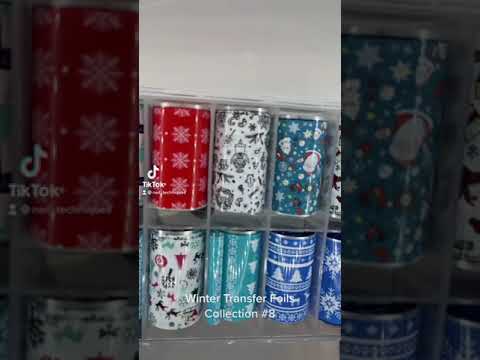 
                  
                    Load and play video in Gallery viewer, Transfer Foil Kit - Holiday Pack - S8
                  
                