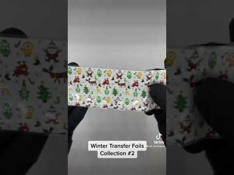 
                  
                    Load and play video in Gallery viewer, TRANSFER FOIL KIT - HOLIDAY 10 PACK - S2
                  
                