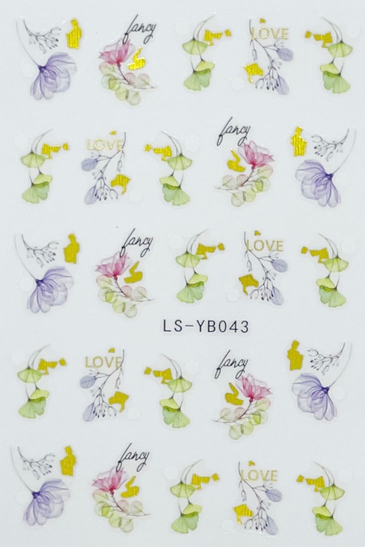 Demoed Lula Watercolor Florals 043